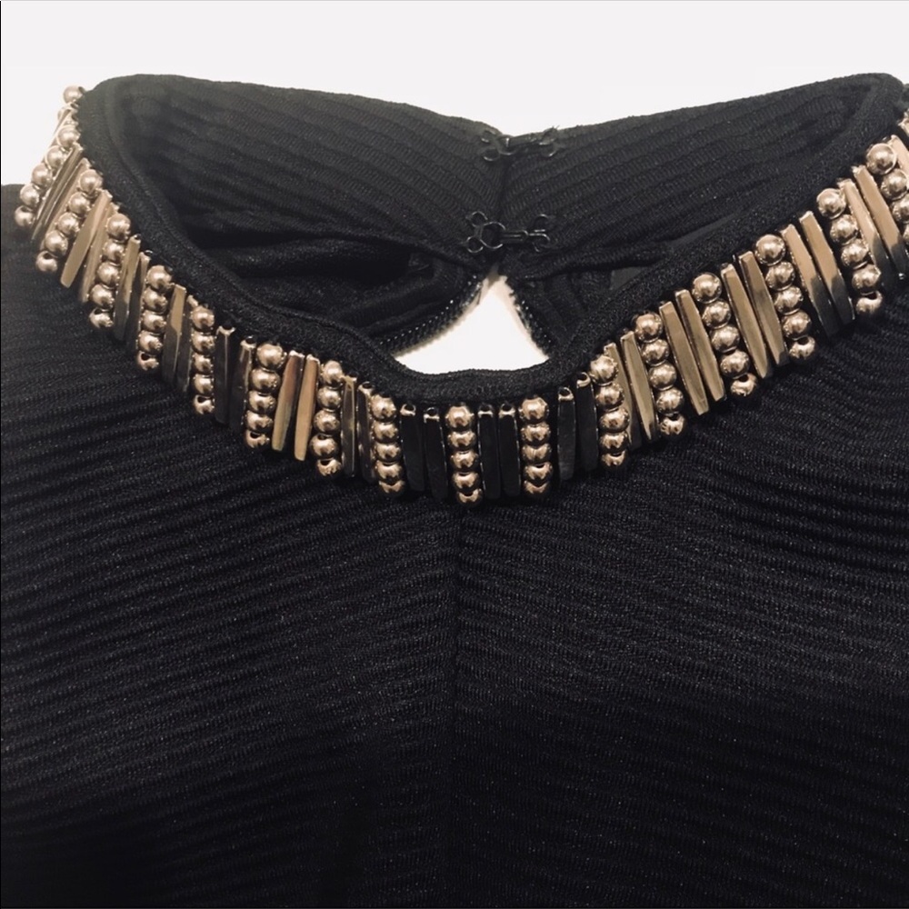 Black Topshop Sleeveless Dress - Picture 6 of 6
